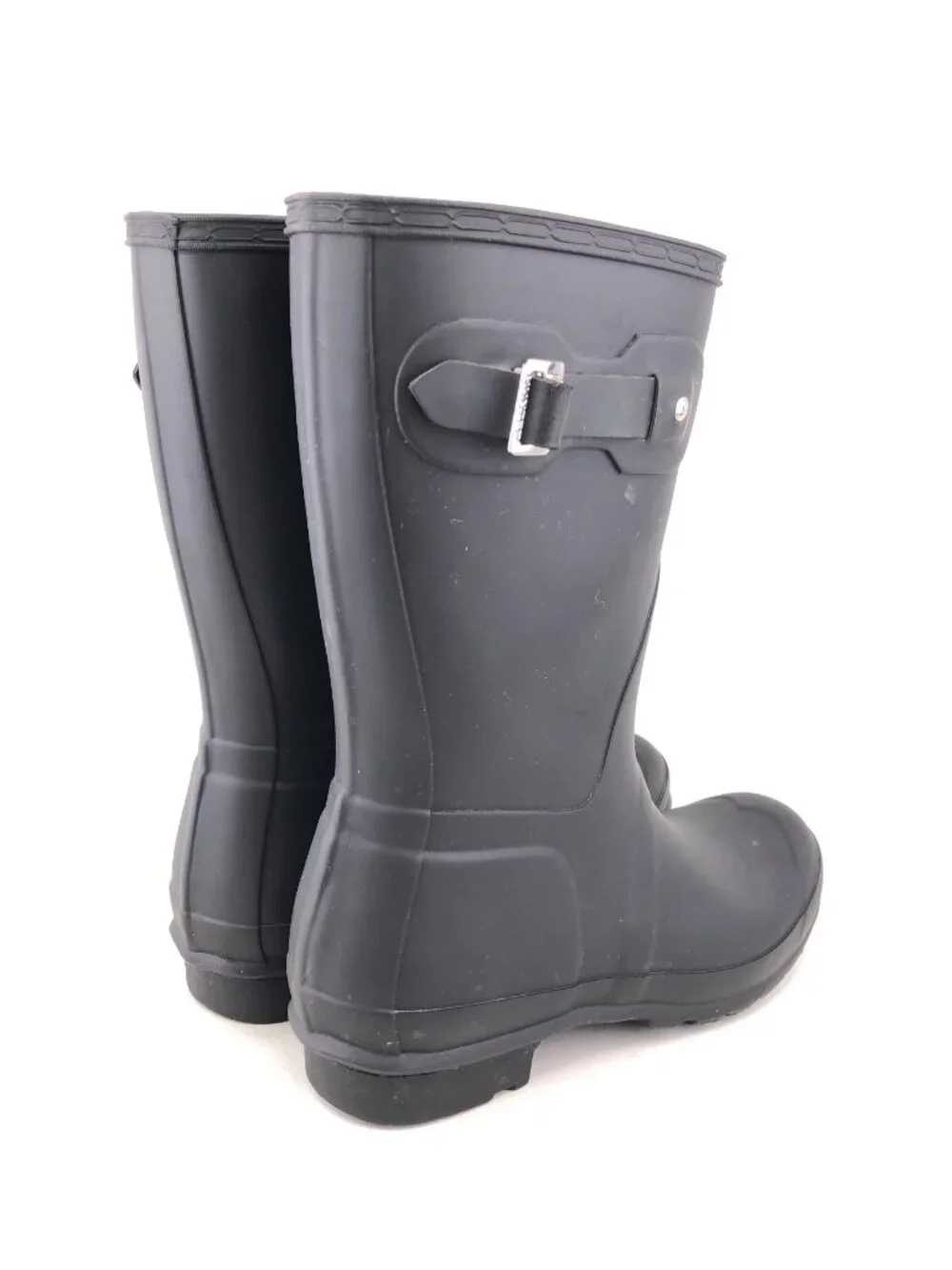 Hunter Original Short Black Rubber Rain Boots 11